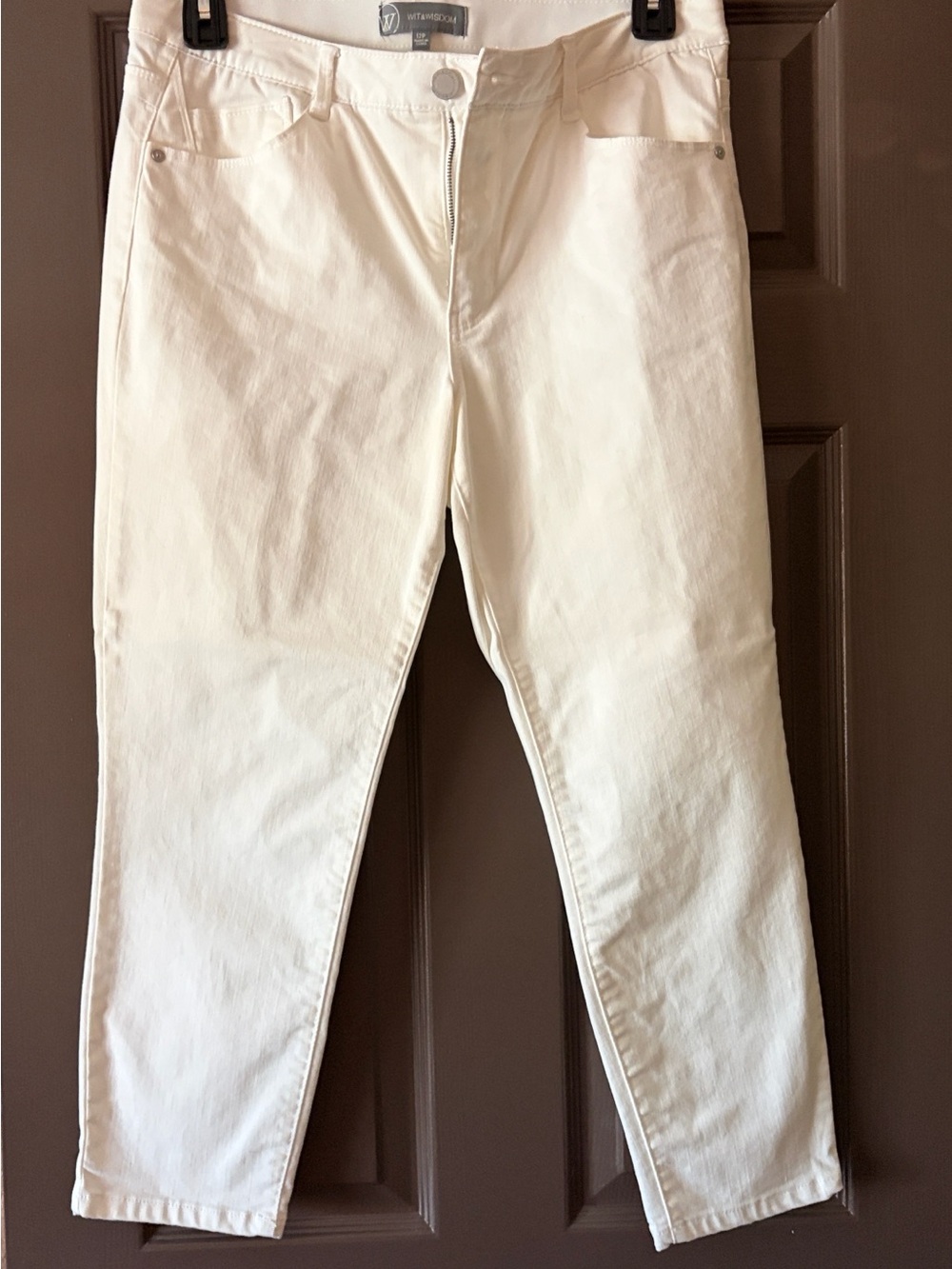 Wit & Wisdom White Women’s Petite 12 Jeans
